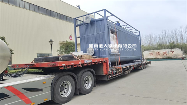 40 Ton Gas Fired Bi Drum Water Tube Boiler Structure