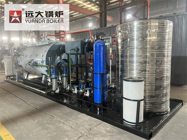 1Ton Skid Mounted Diesel Steam Boiler Delivery to Philippines