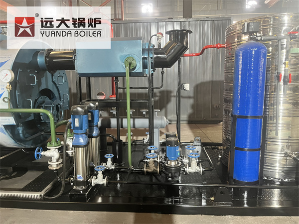 1Ton Skid Mounted Diesel Steam Boiler Delivery to Philippines