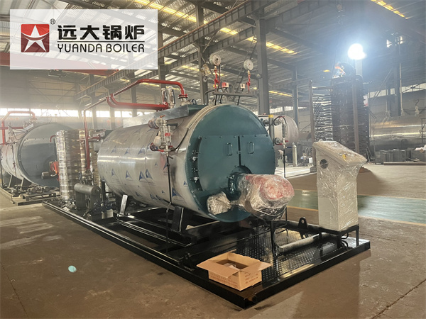 1Ton Skid Mounted Diesel Steam Boiler Delivery to Philippines