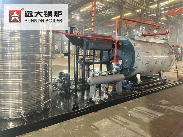 1Ton Skid Mounted Diesel Steam Boiler Delivery to Philippines