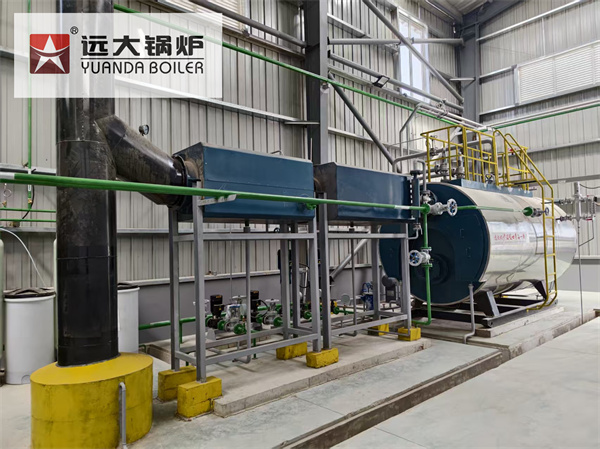 Caldera Pirotubular de 4000 kg con Sistema de Caldera de Gas Diésel