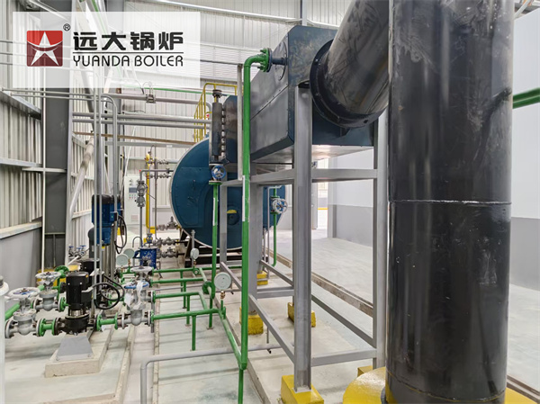 Caldera Pirotubular de 4000 kg con Sistema de Caldera de Gas Diésel