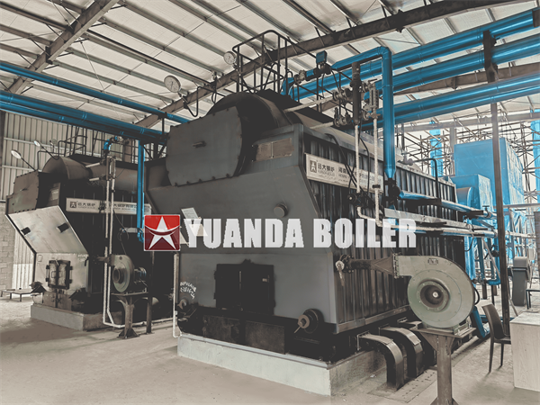 4 Ton Hour Coal Biomass Travelling Grate Stoker Boiler For Textile Factory
