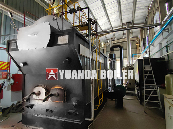 Hand Feeding Wood Coal Boiler 1 Ton Per Hour
