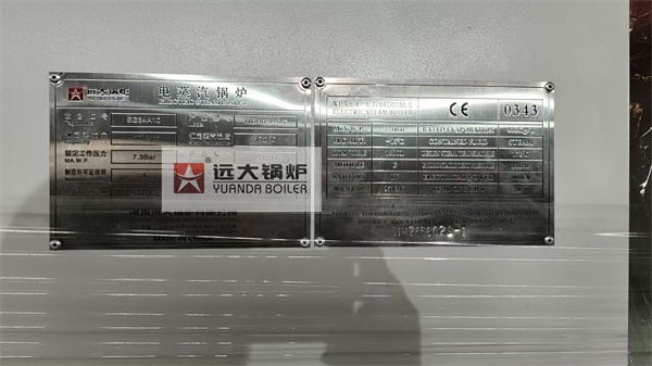 WDR Series Horizontal Electric Steam Boiler 400 Kg Per Hour With CE Certificate