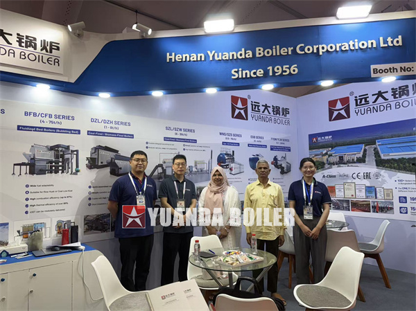 Yuanda Boiler At The Papertech Expo