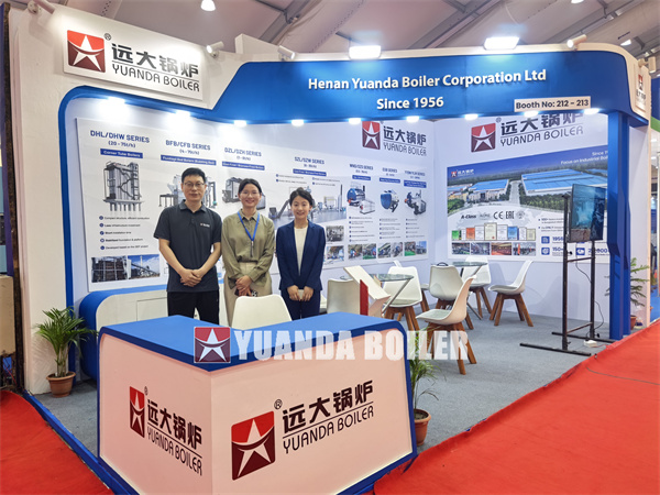 Yuanda Boiler At The Papertech Expo