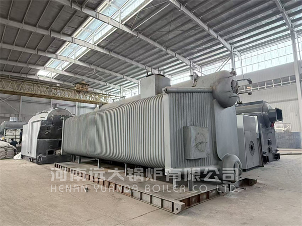 Water Tube Structure Double Drums Hydrogen Gas Steam Boiler