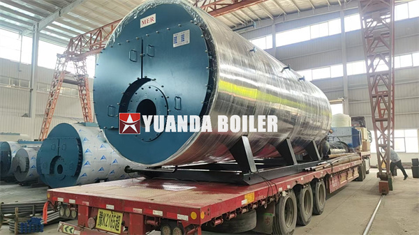 10 Ton Natural Gas Steam Boiler Deliver To Kazakhstan