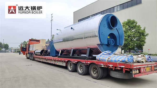8Ton Fire Tube Diesel Gas Steam Boiler For Food Factory Indonesia
