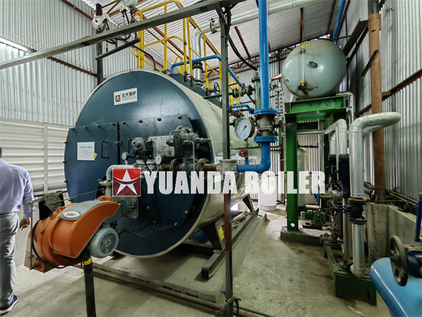 3000 kg hour Gas Steam Boiler For Corrugated Paper Plant Bangladesh