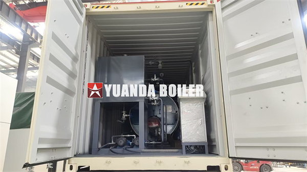Sierra Leone Project – Containerized Steam Generator Boiler 1 Ton Hour