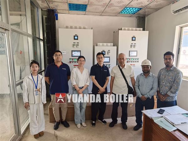 25 Ton Hour Fire Tube Steam Boiler For Paper Factory Bangladesh