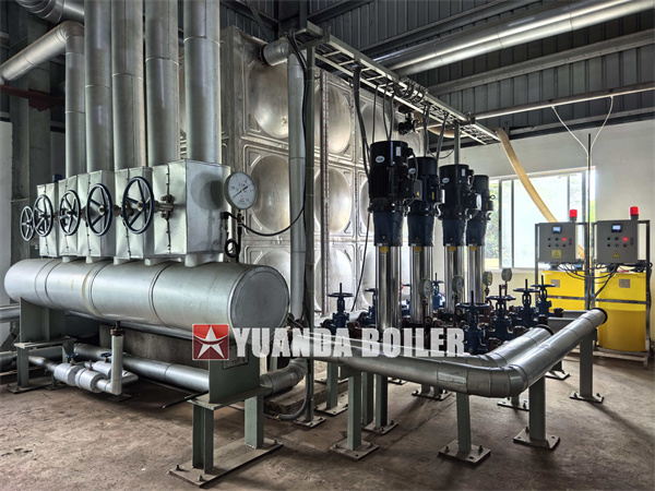 12500KG Gas Steam Boiler For Paper Plant Bangladesh
