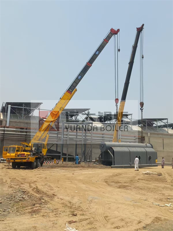 Pakistan Project Reciprocating Grate Biomass Fired Boiler Installation Work