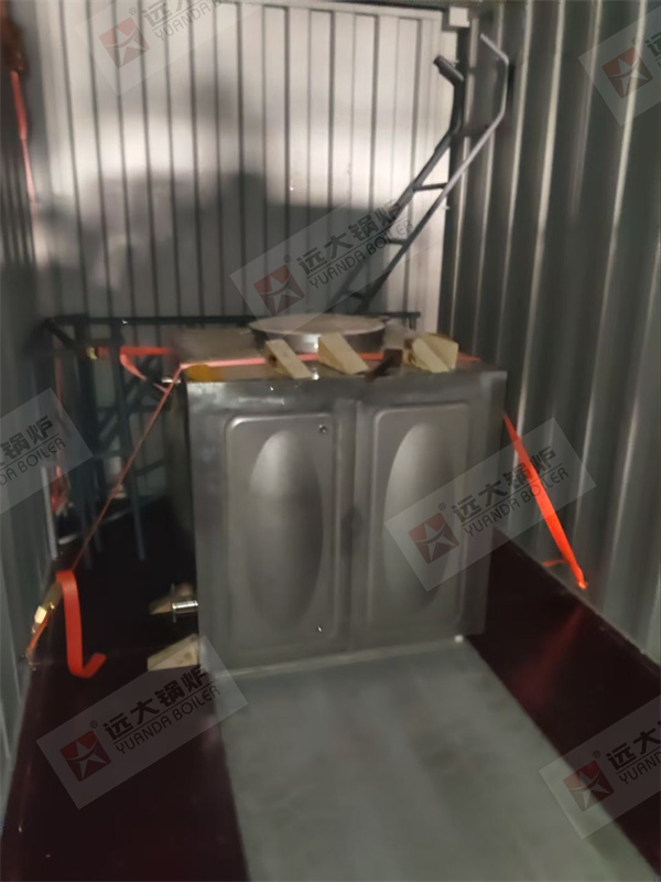 2 Ton Skid Mounted Steam Boiler For Food Factory Mexico