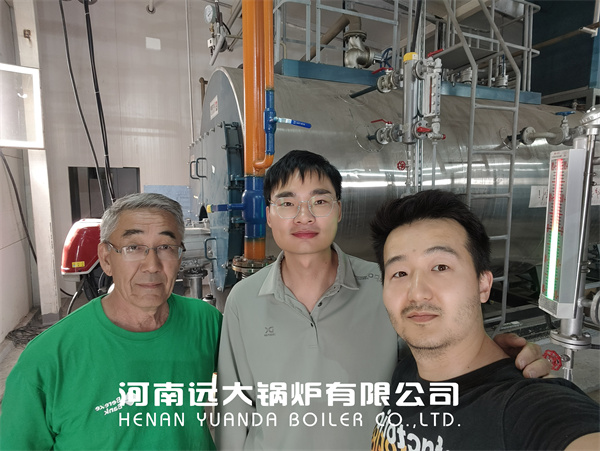 4 Ton Steam Natural Gas Boiler For Milk Processing Factory