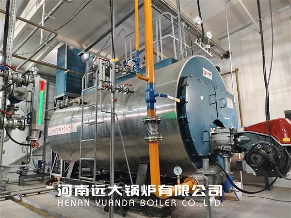 4 Ton Steam Natural Gas Boiler For Milk Processing Factory