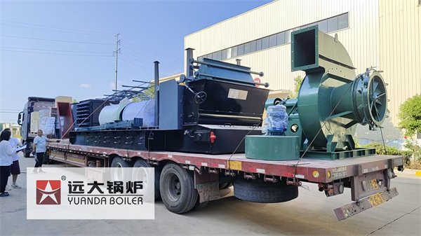 8Ton Biomass Fuel Sunflower Husk Fired Boiler For Oil Mill Kazakhstan