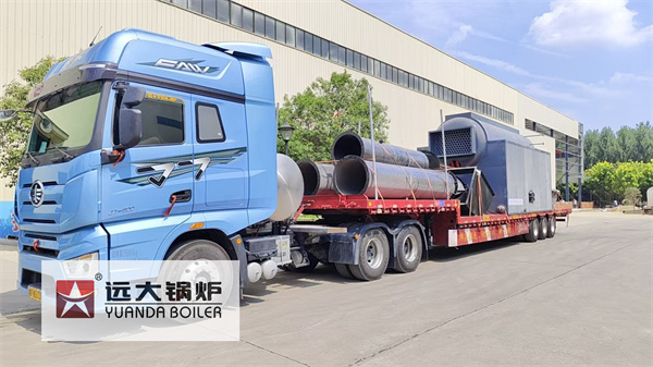 8Ton Sunflower Husk Fired Steam Boiler For Oil Mill