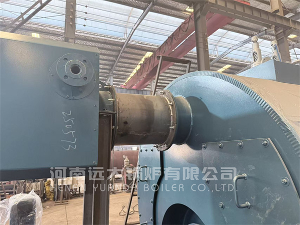 Russia Project Portable Skid Mounted Type 5000kg Natural Gas Steam Boiler