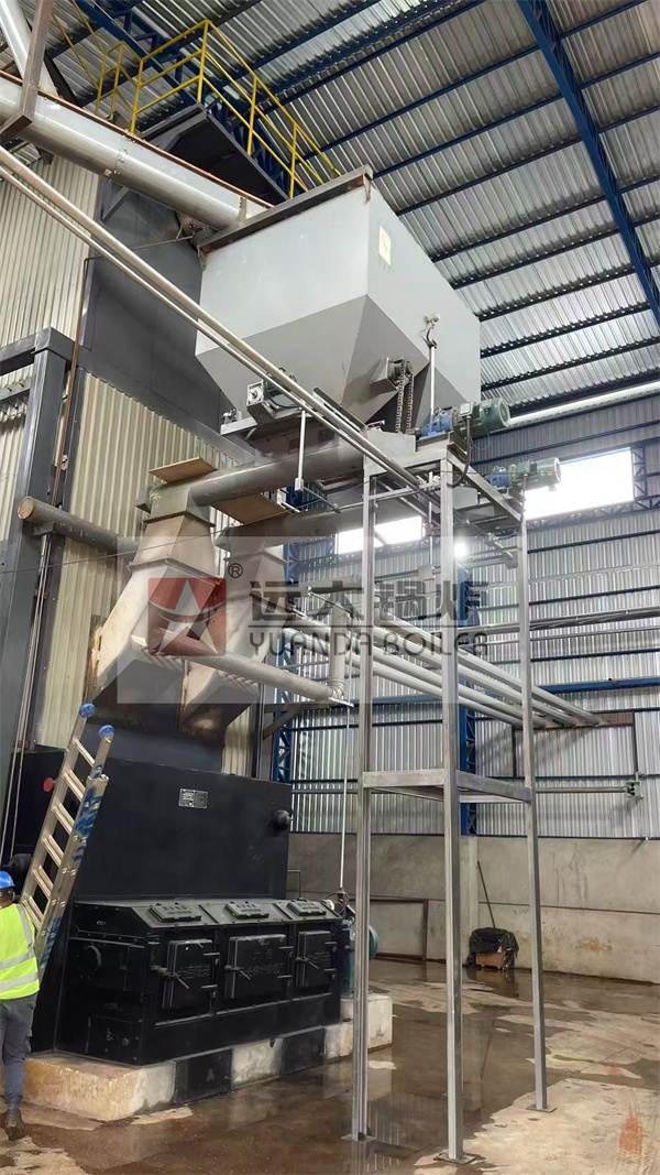 Water Tube Biomass Ricehusk Fired Boiler 20 Ton Hour