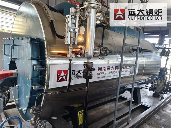 Caldera Diesel de 60 HP Para Fábrica de Fabricación de Palés en Jamaica
