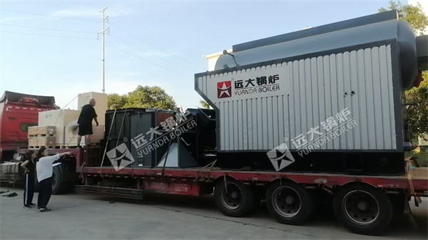 Solid Fuel Biomass Fired Steam Boiler 2000kg Deliver To Burundi