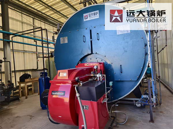 Fuel Oil Steam Boiler 10ton 600hp For Corrugated Line Factory Peru