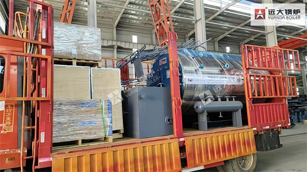 1500kg Oil Gas Fire Tube Steam Boiler For Mauritania Client