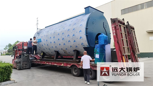 Natural Gas Steam Boiler 15 Ton For Paper Plant Bangladesh