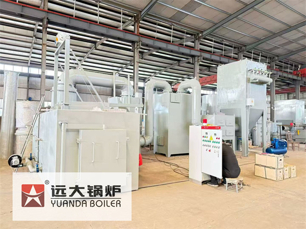 300kg hour Waste Incinerator Machine With Filter Equipment
