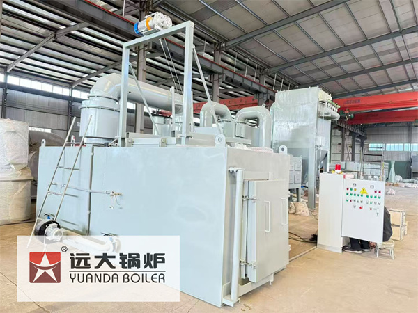 300kg hour Waste Incinerator Machine With Filter Equipment