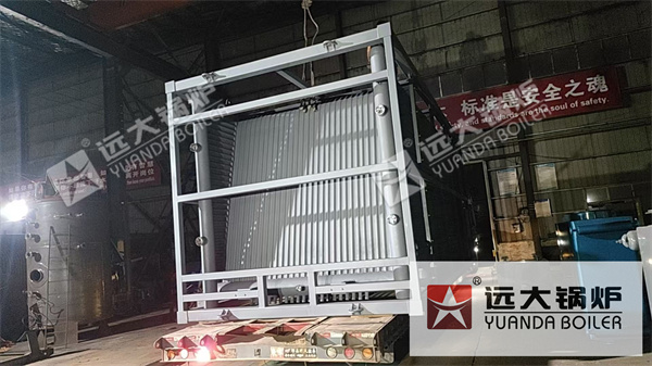 15 Ton Corner Tube Biomass Boiler | Steel Structure Bulk Shipment